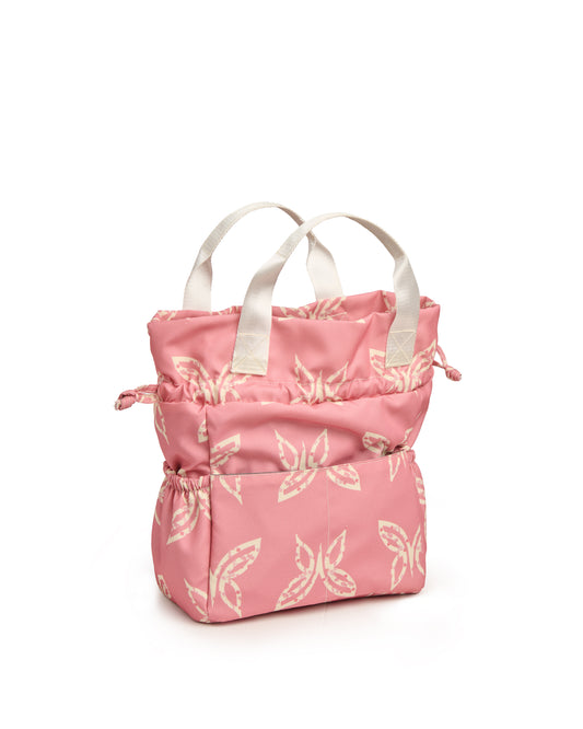 Farasha Dual-Use Insulated Tote – Pink Blossom
