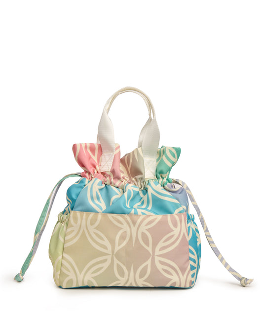 Farasha Dual-Use Insulated Tote – Sunset Swirl