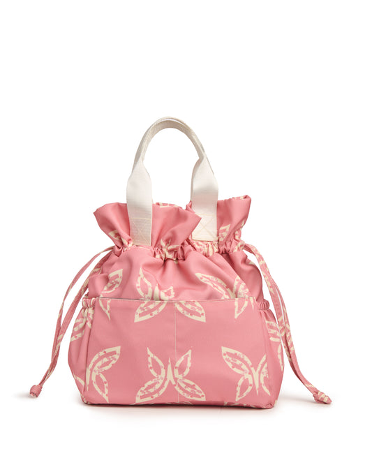 Farasha Dual-Use Insulated Tote – Pink Blossom